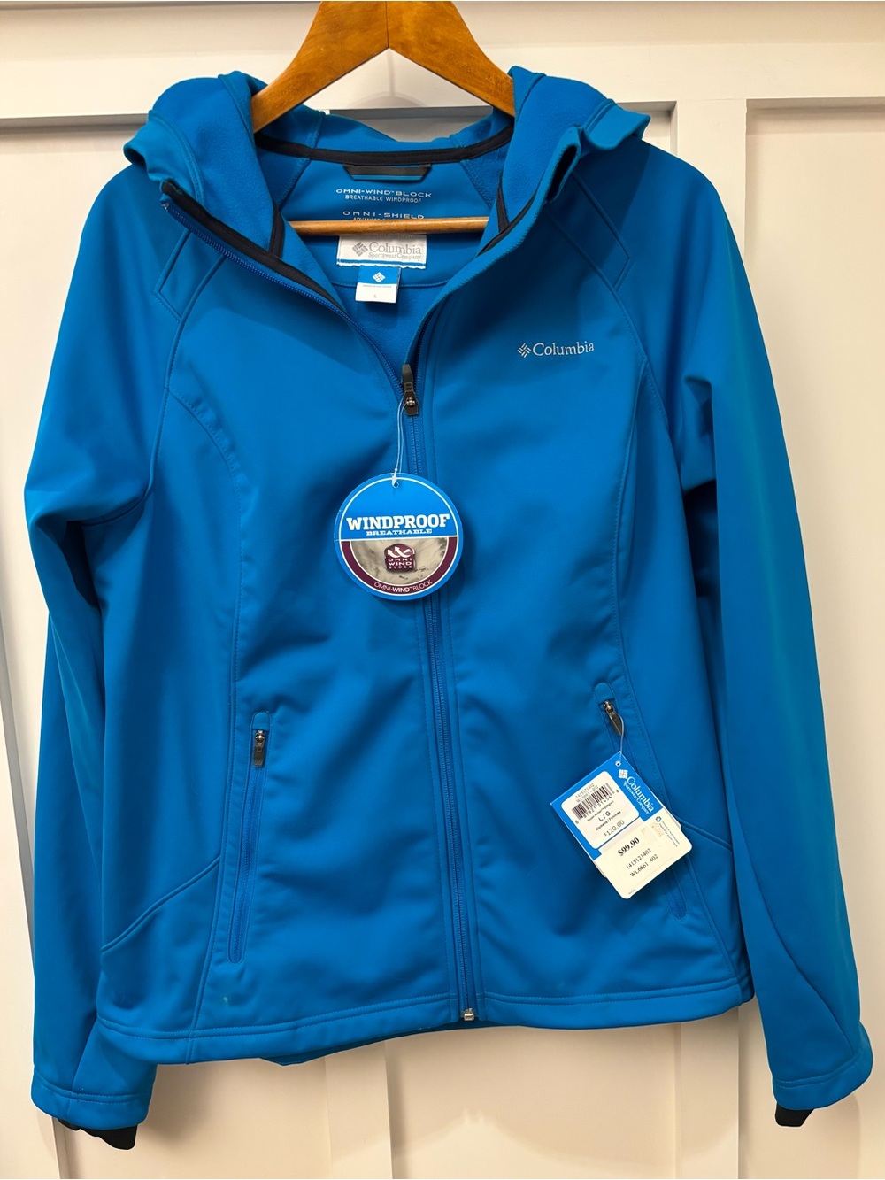 Columbia Supah Buttah Softshell Omni-wind Block Windproof Breathable Jacket